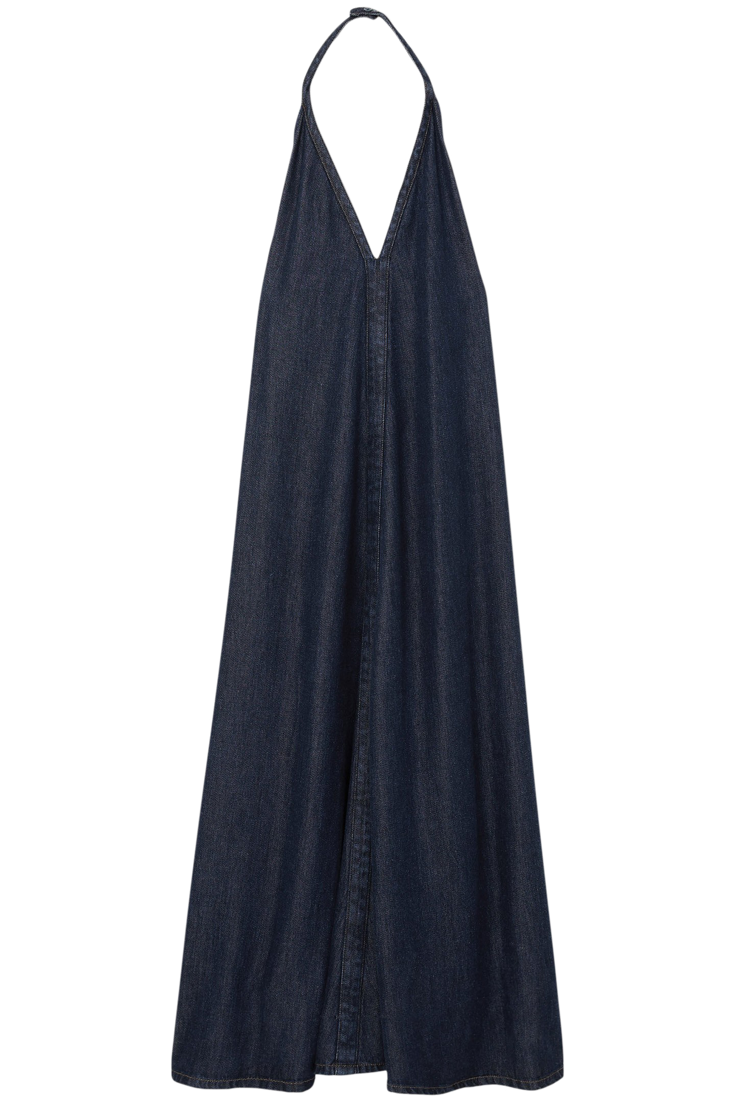 RACHEL DENIM MAXI DRESS INDIGO 3