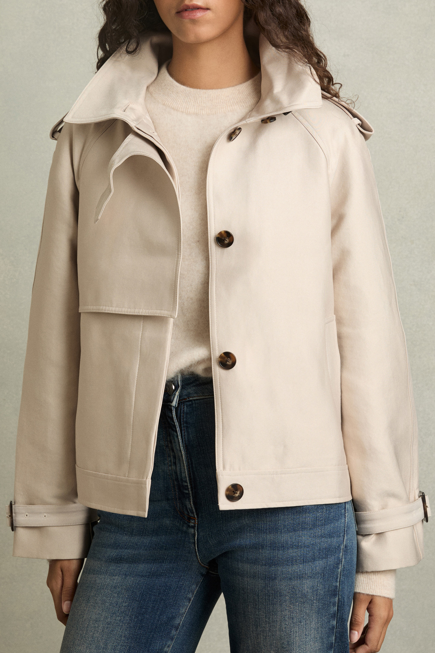 MILA SHORT LENGTH MAC NEUTRAL 1