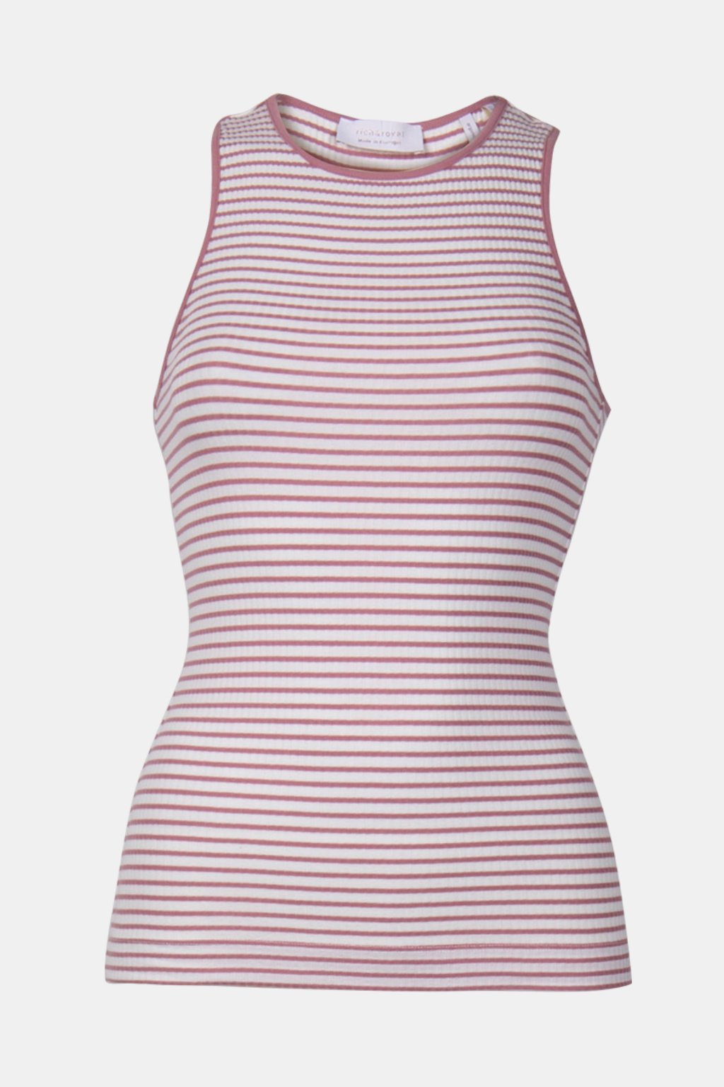 ORGANIC RIB TOP STRIPED WOODROSE 3