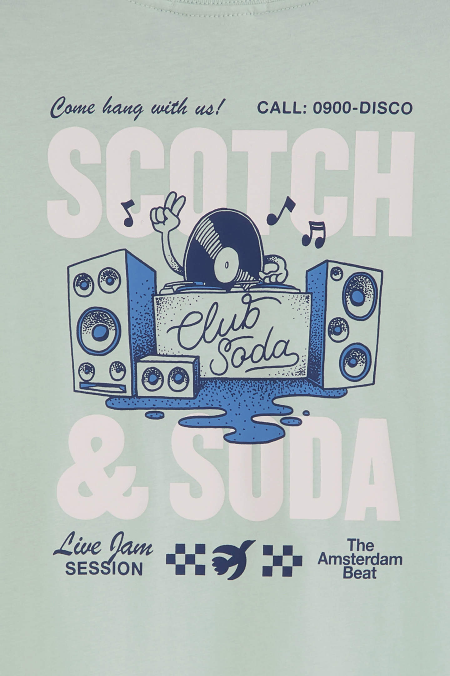 BOYS GRAPHIC T-SHIRT LIGHT PASTEL GREEN 4