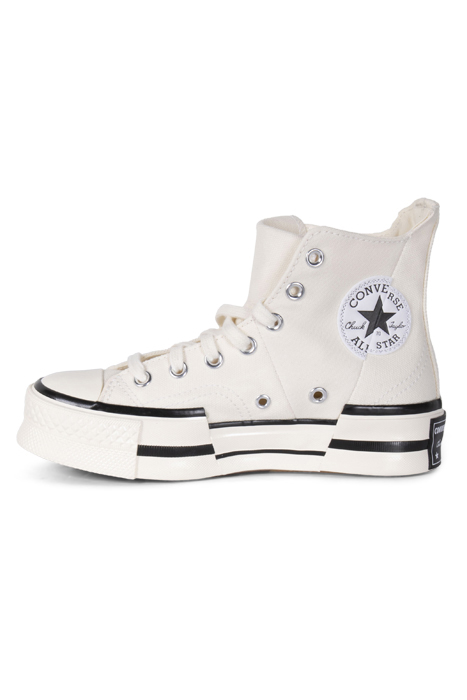 CHUCK 70 PLUS EGRET/BLACK/EGRET 3