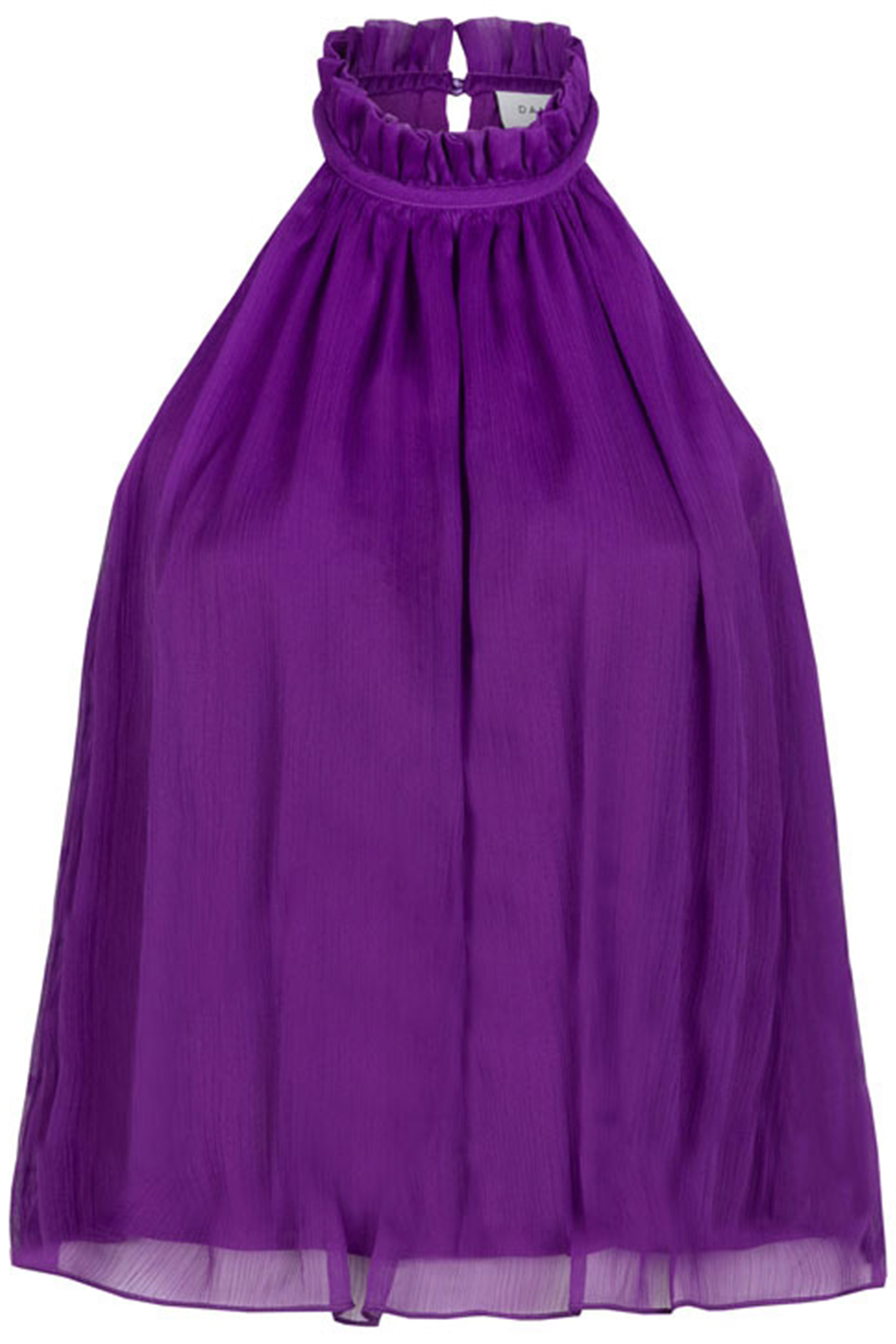 FAME PLEATED HALTER TOP MYSTIQUE VIOLET 3