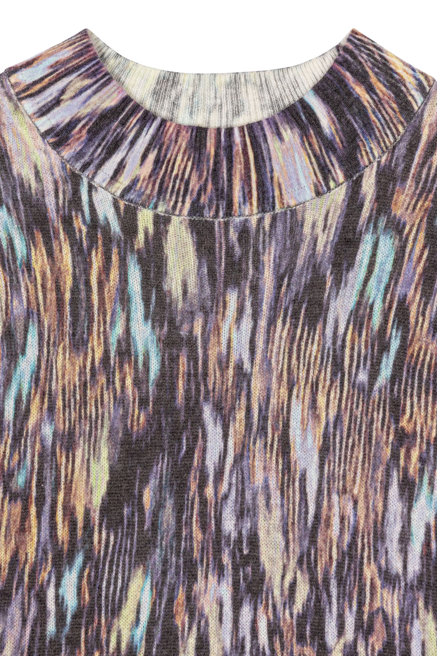 KNITTED SHORT SLEEVE TOP BLACK 6