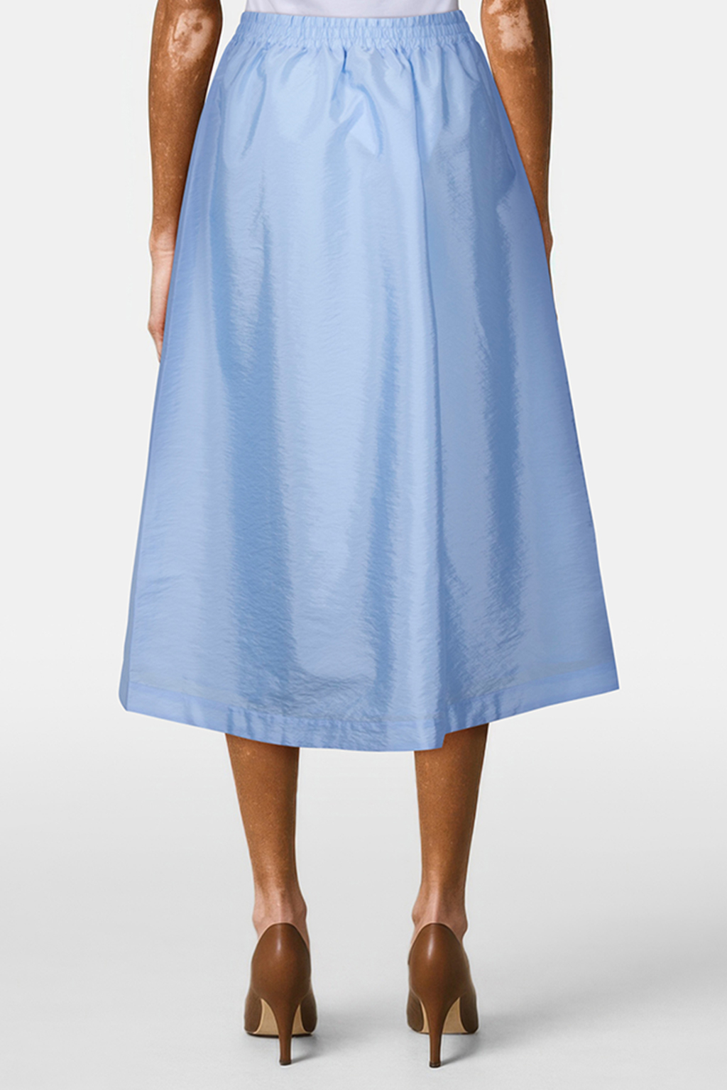 PARACHUTE SKIRT COTTON BLUE 2