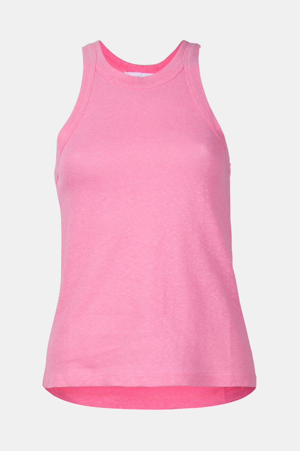 LINEN TOP SORBET PINK 3