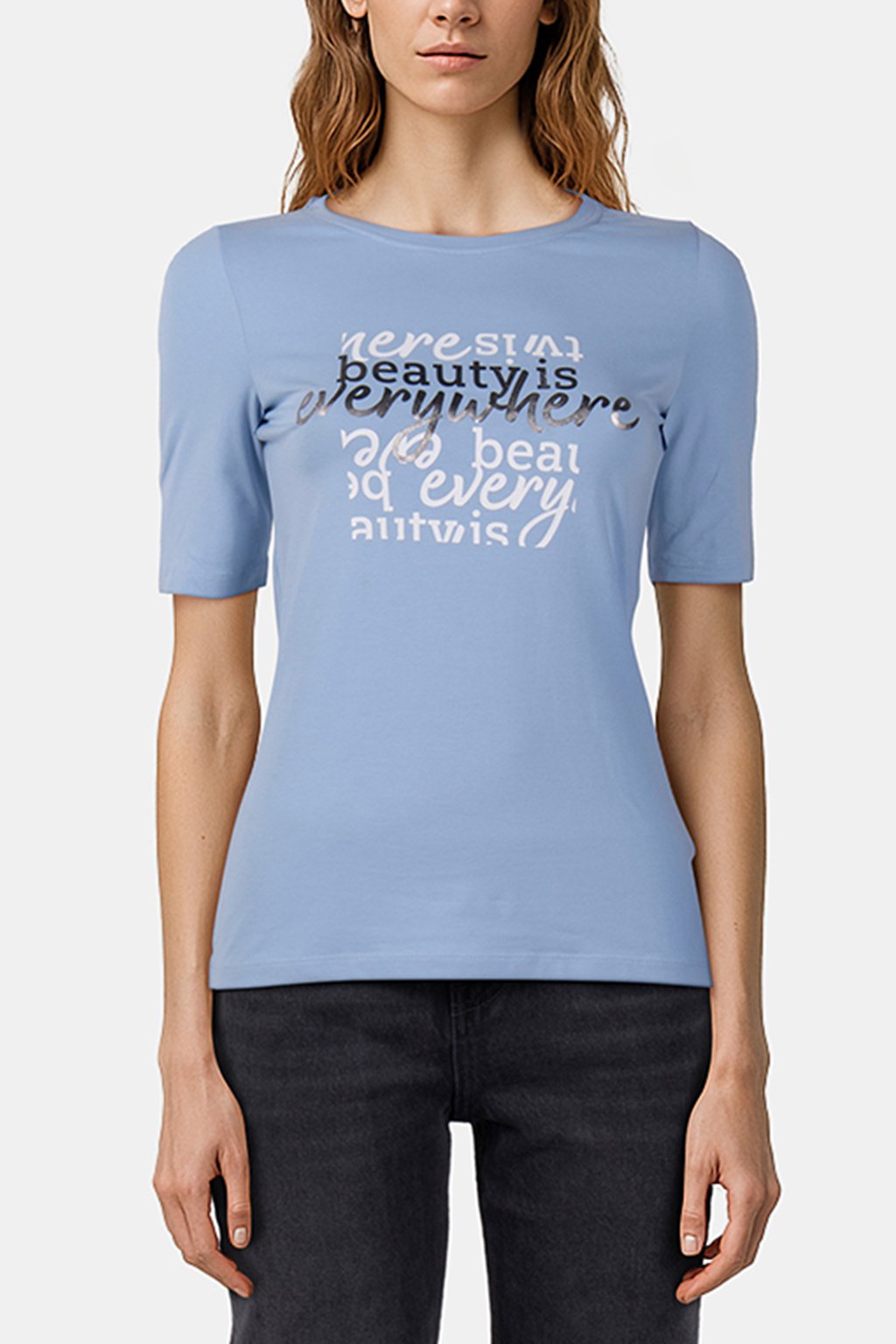 S.OLIVER T-SHIRTS BLUE by s. Oliver