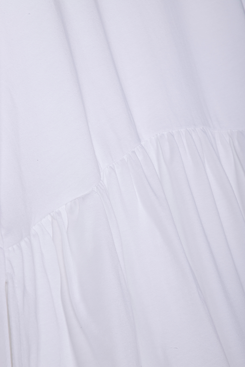 T-SHIRT DRESS ORGANIC WHITE 4