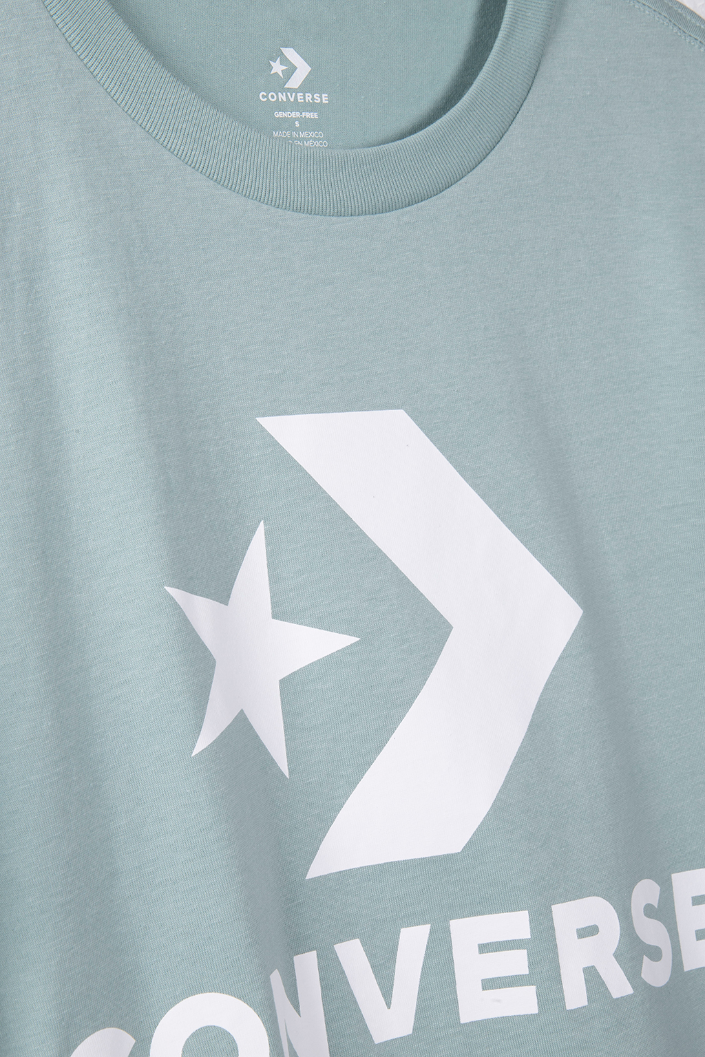 CONVERSE GO-TO STAR CHEVRON LOGO STANDARD-FIT T-SHIRT MINT C 6