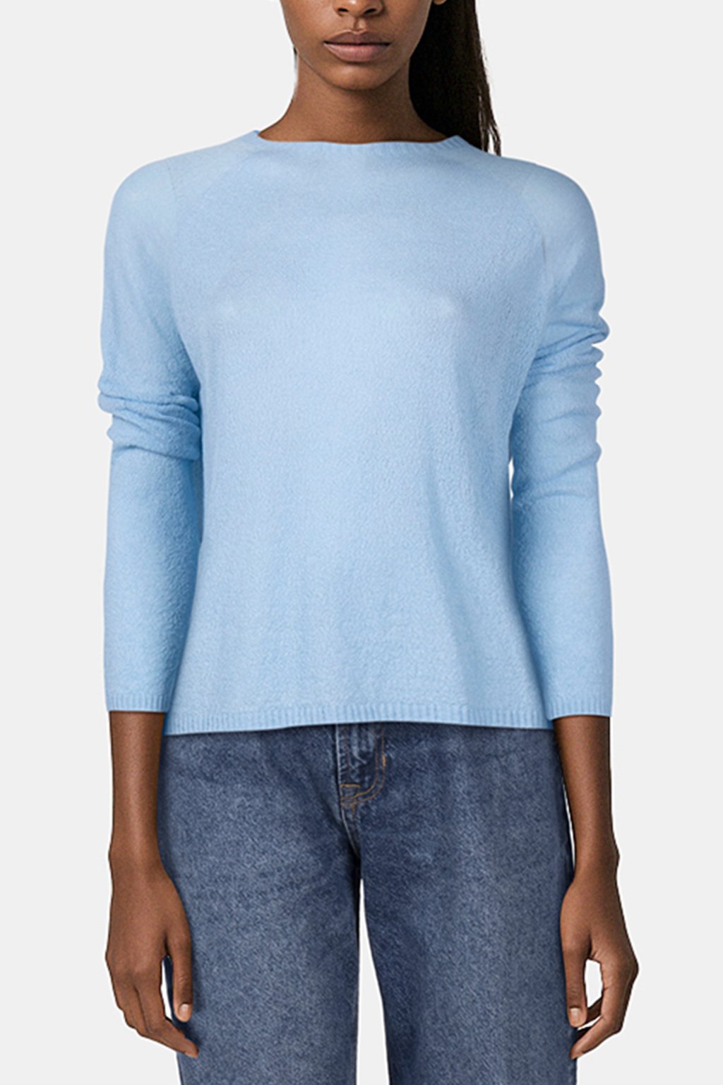 SUPERLIGHT CREW NECK COTTON BLUE by Rich & Royal