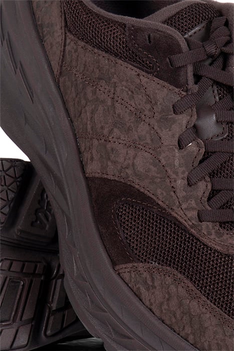 HOKA – BONDI L BROWN CROC LEATHER 4