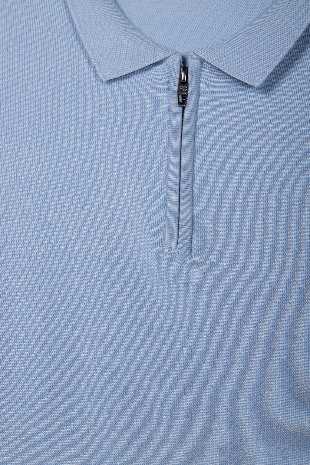 POLO ZIP S/S FORMAL 2 SKY 4