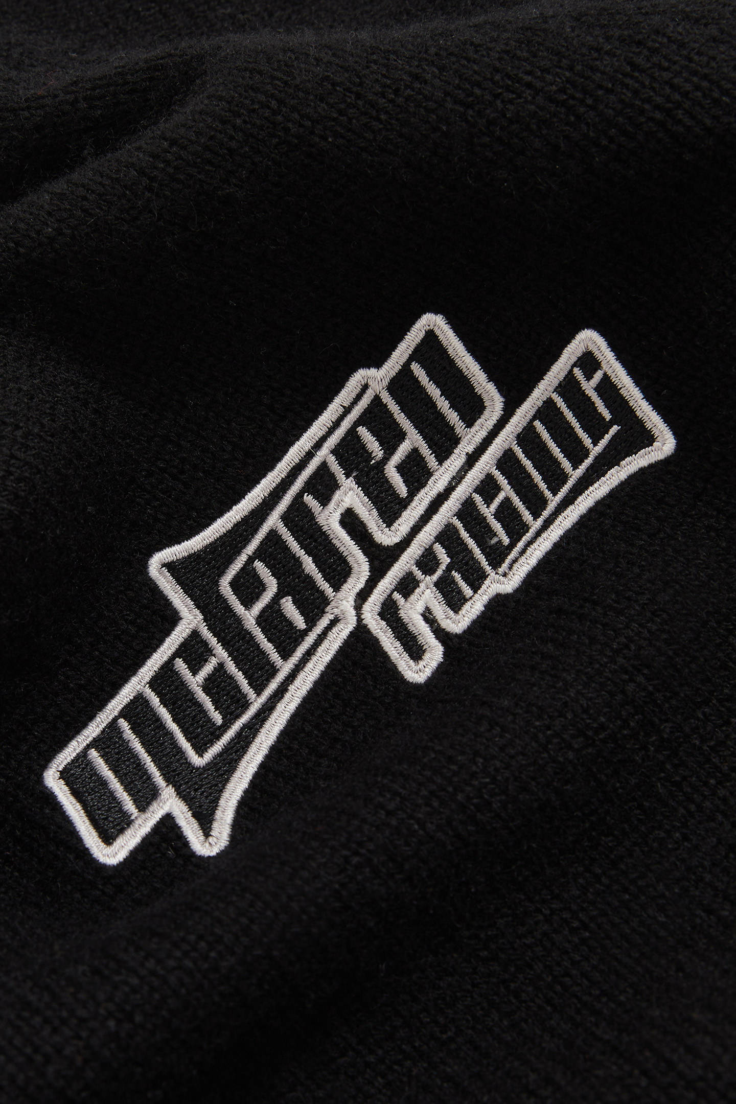 BLARE LS MCLAREN RACING EMBROIDERED VARSITY CARDIGAN BLACK 8