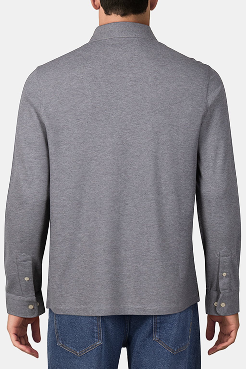 SHP CF BASIC SHIRT PIQUE LS 2