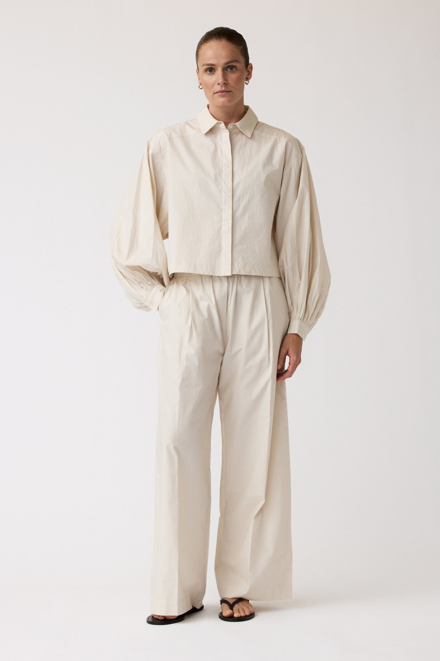 MOONFLOWER PANTS OATMEAL by Alchemist