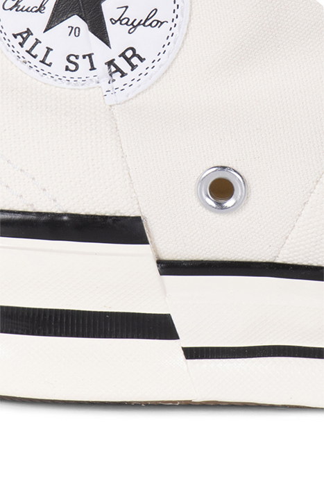 CHUCK 70 PLUS EGRET/BLACK/EGRET 4