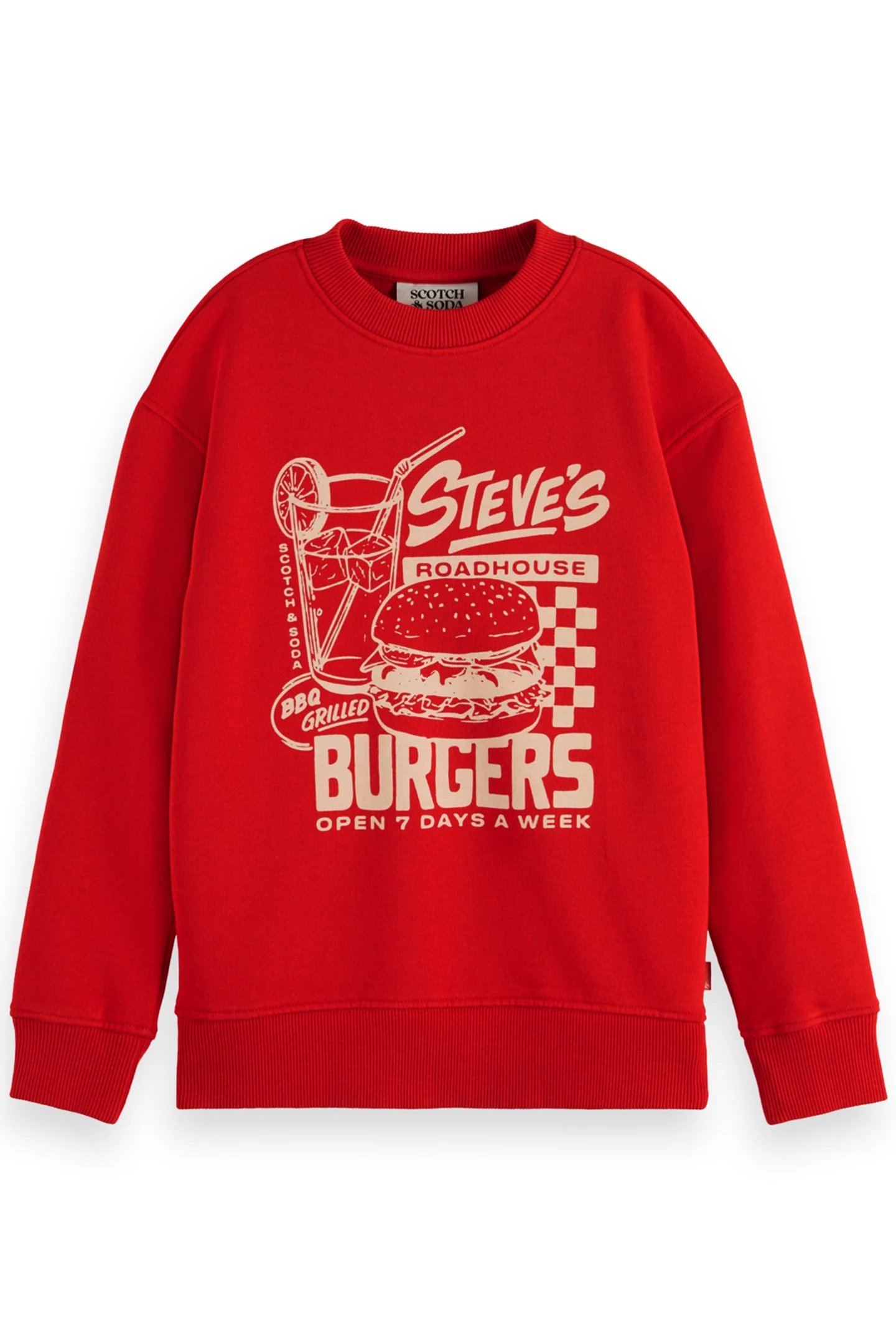 BOY REGULAR-FIT ARTWORK CREWNECK LOVE LETTER 1