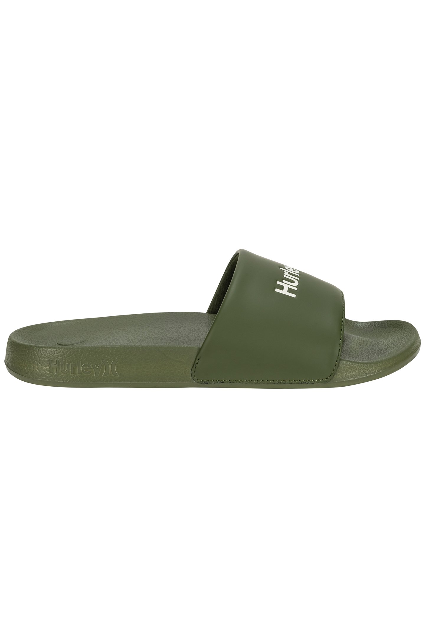 1PK MENS WORDMARK SLIDE OLIVE/KHAKI by Hurley