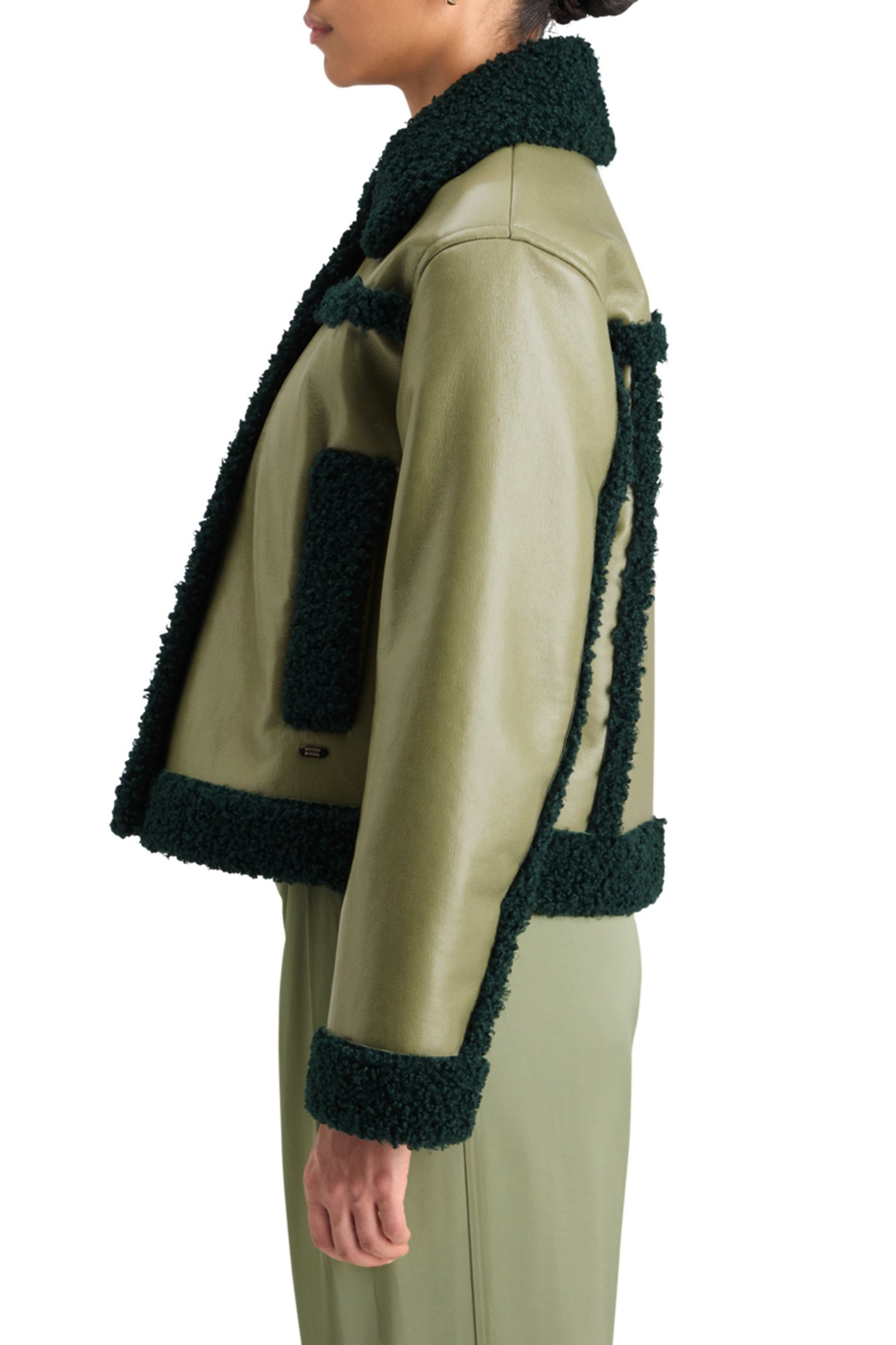 VINYL JACKET WASHED SAGE 3