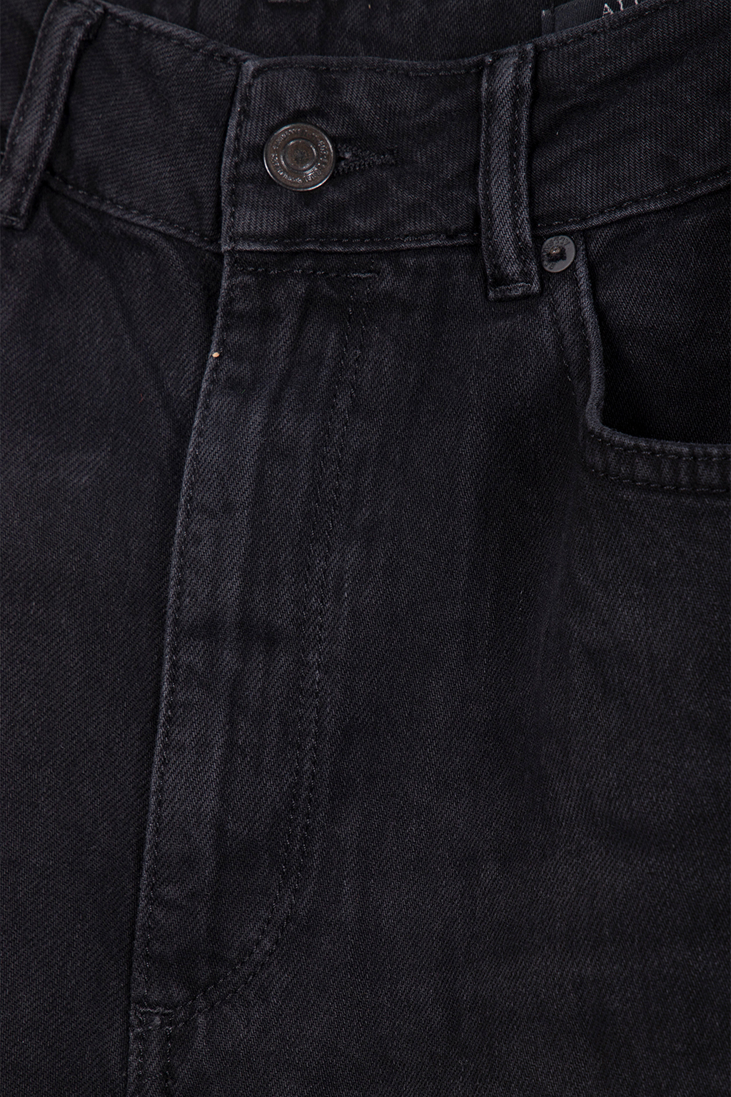 TARA ANKLE TIE JEAN WASHED BLACK 4