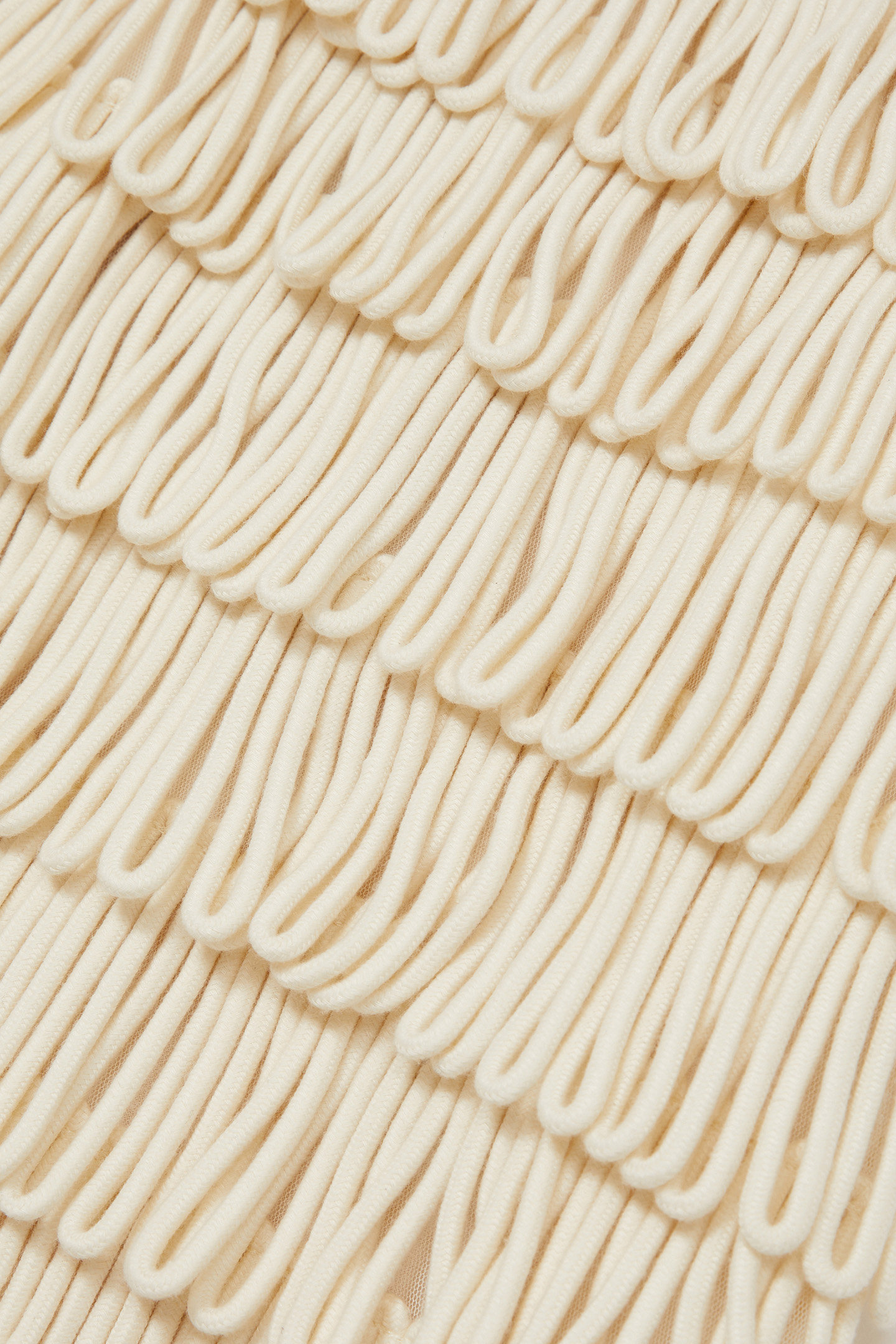 BOBBI FRINGE MINI IVORY 5