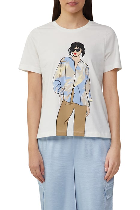 S.OLIVER T-SHIRTS WHITE by s. Oliver