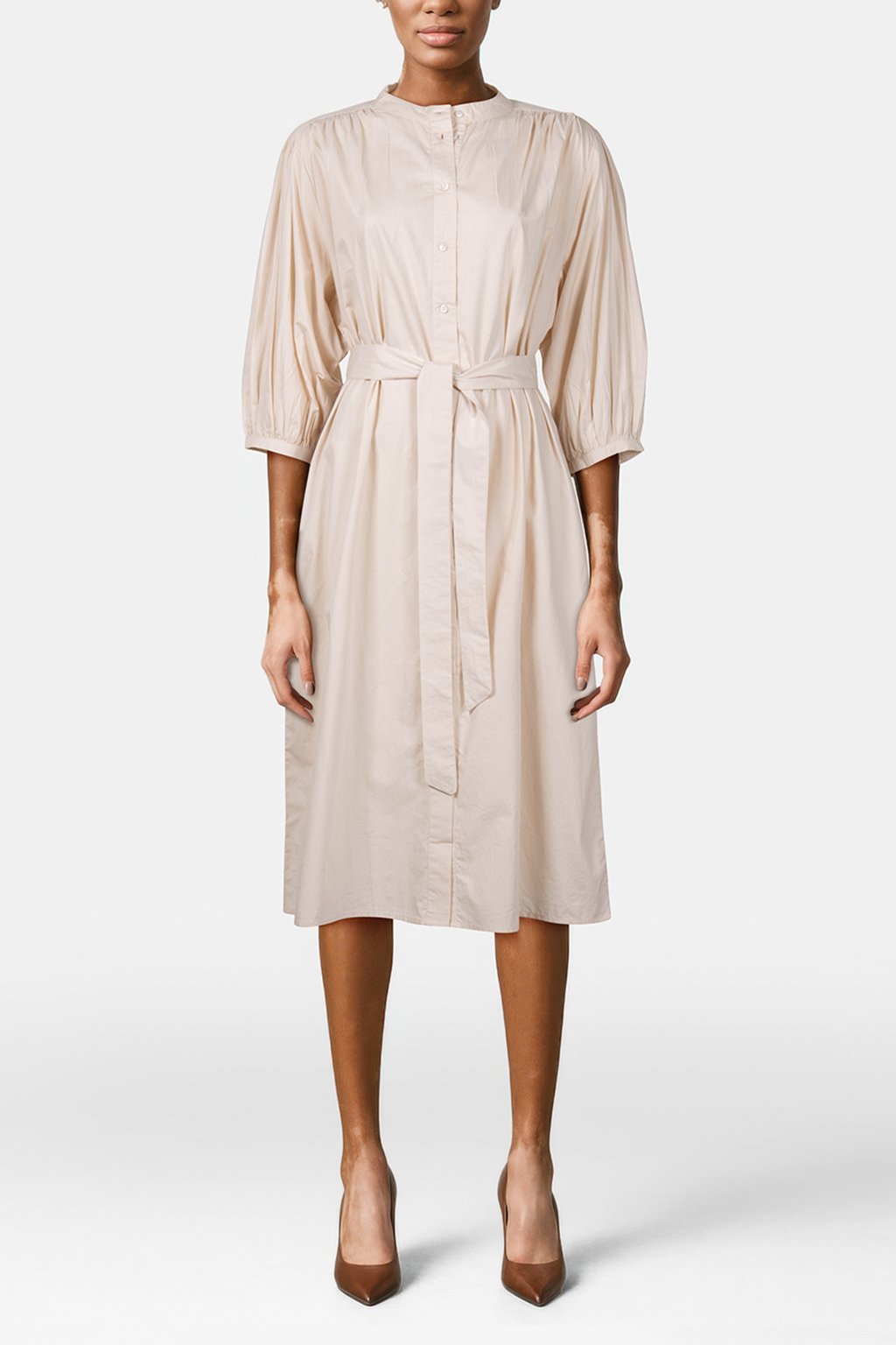 CAMELLIA DRESS OATMEAL by Alchemist