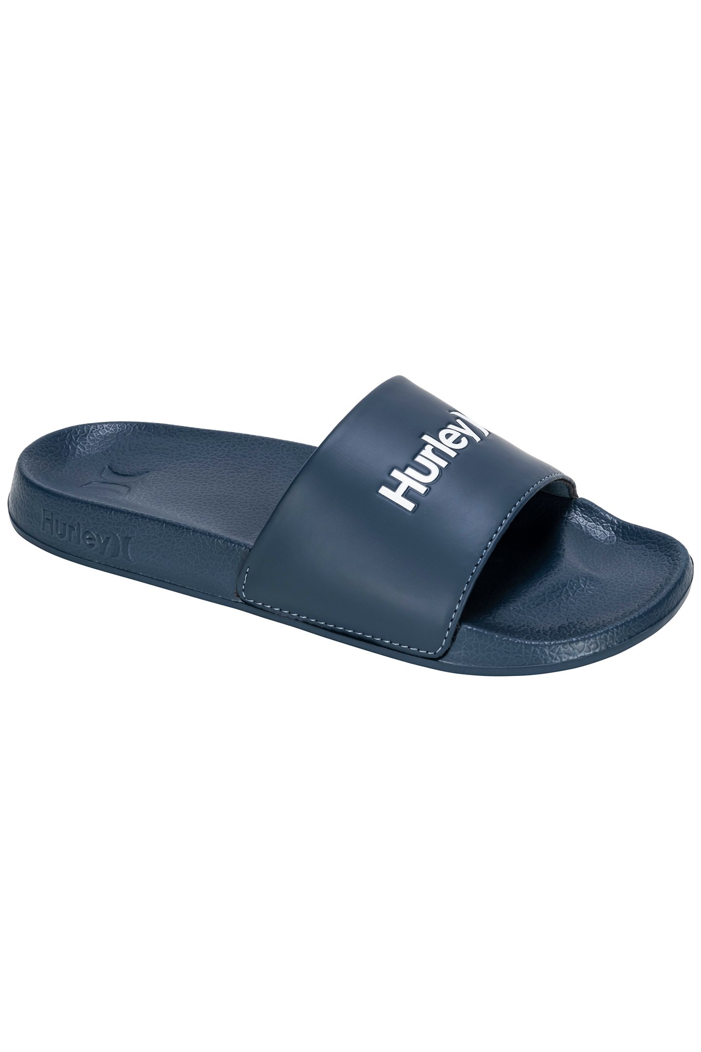 1PK MENS WORDMARK SLIDE NAVY 2