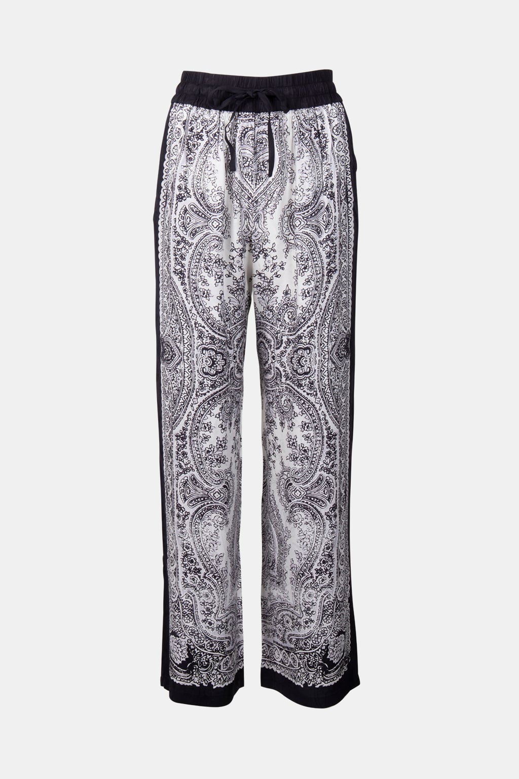 TYLER RAFAELA TROUSE OFF WHITE/BLACK 3