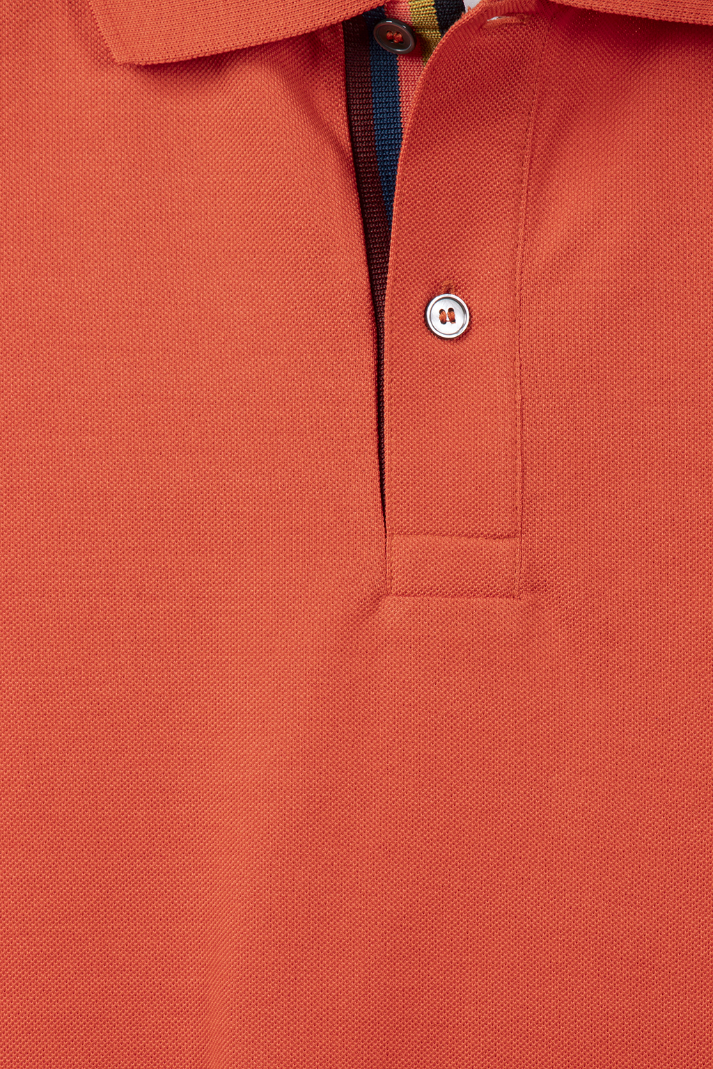 POLO SHIRT STR PLACKET ORANGE 4