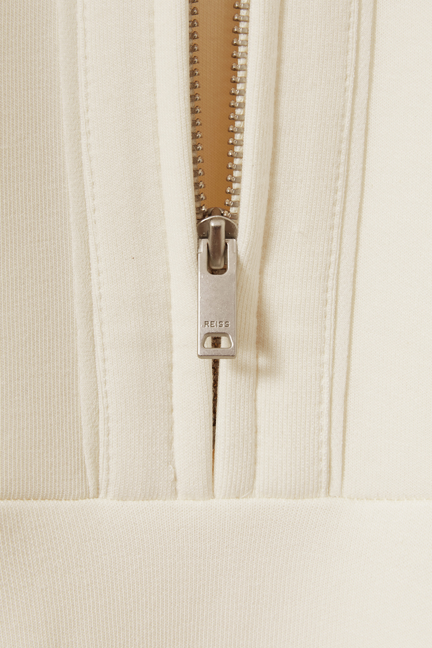 KRYSTA FIT & FLARE JERSEY DRESS CREAM 6