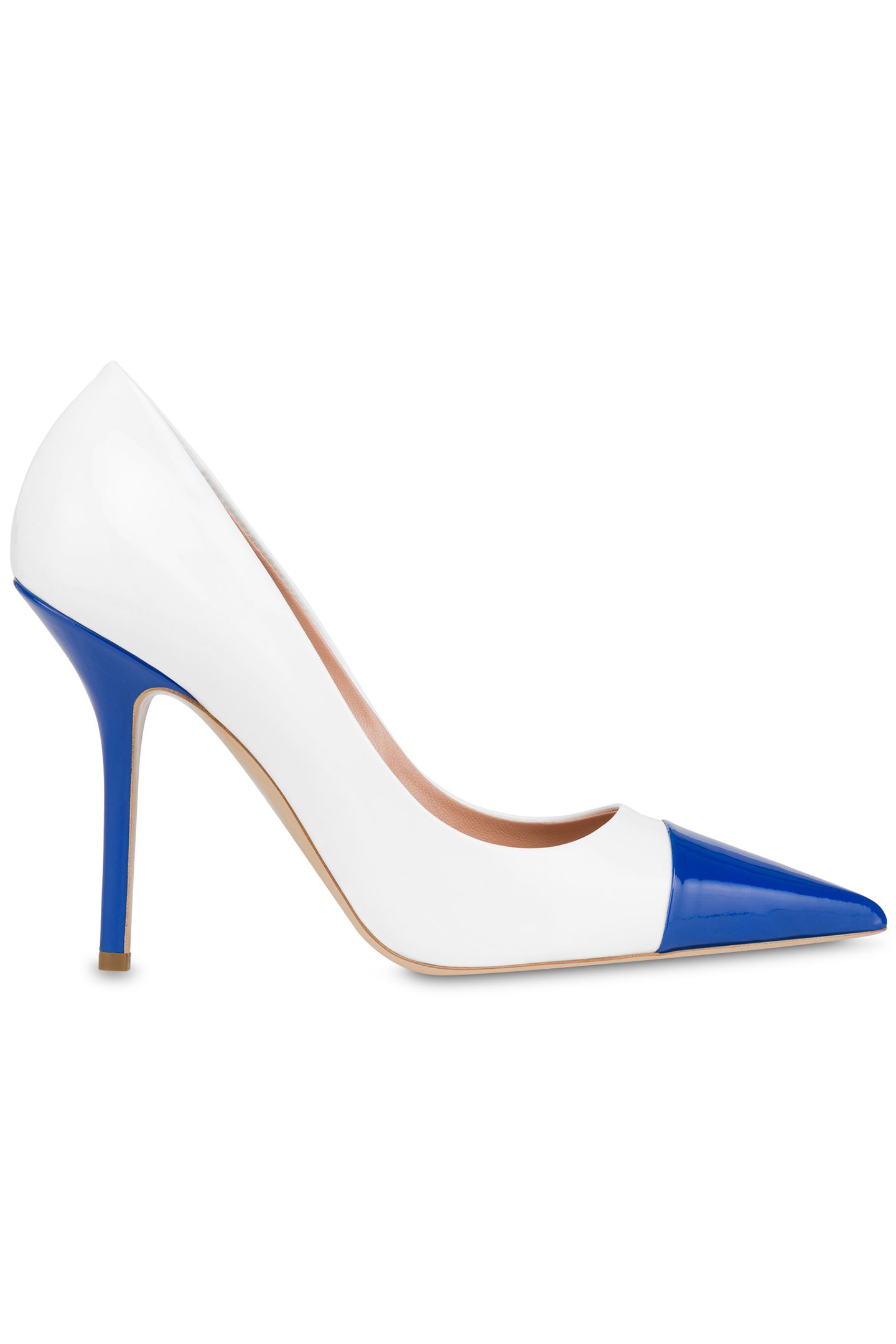 SCARPAD.EL MN76/100 VERN.BIA+BLUETT by Moschino