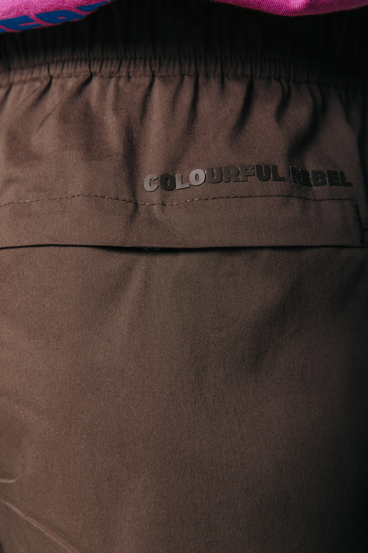 JAY BUCKLE SHORT DARK BROWN 5