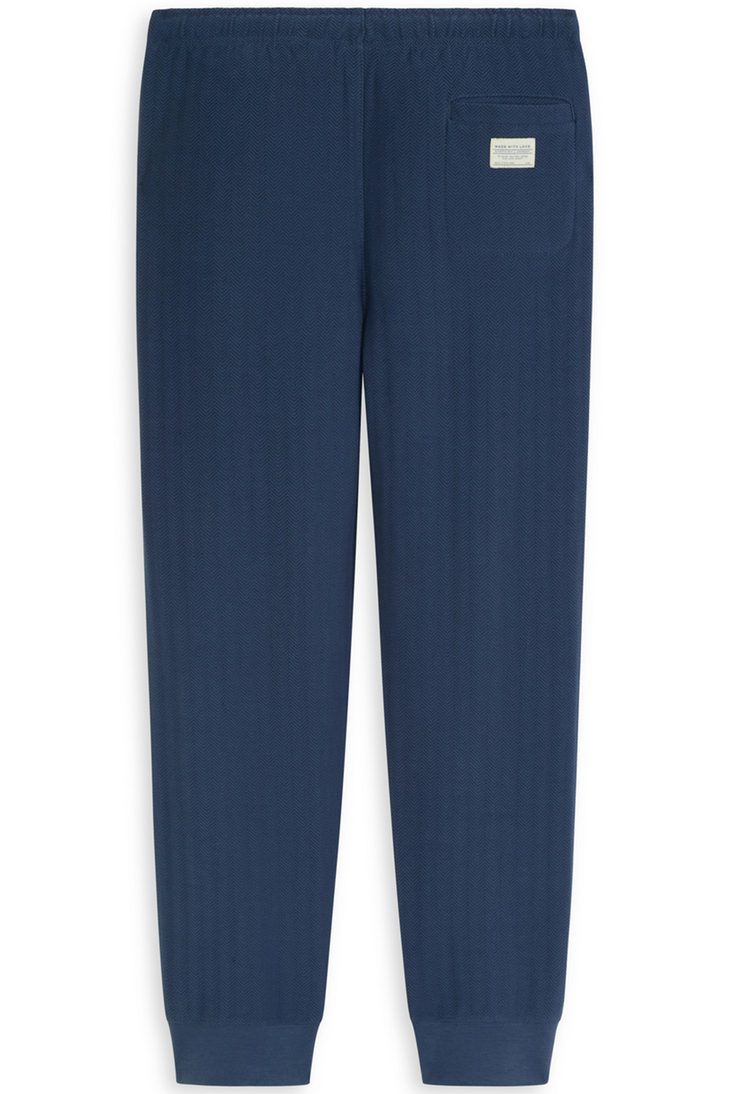 BOYS KNIT HERRINGBONE JOGGER DARK OBSIDIAN 2