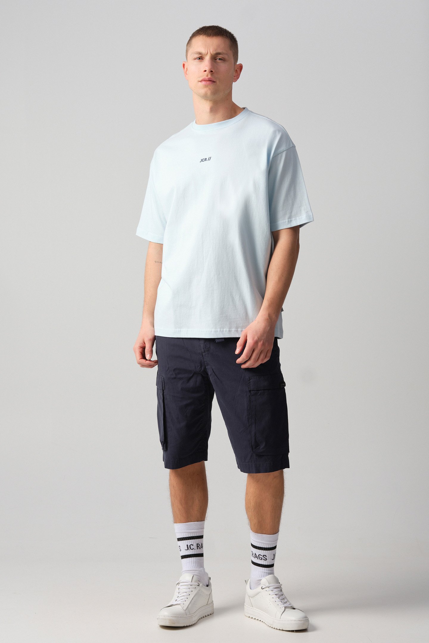 TONY T-SHIRT KM BABY BLUE by J.C. Rags