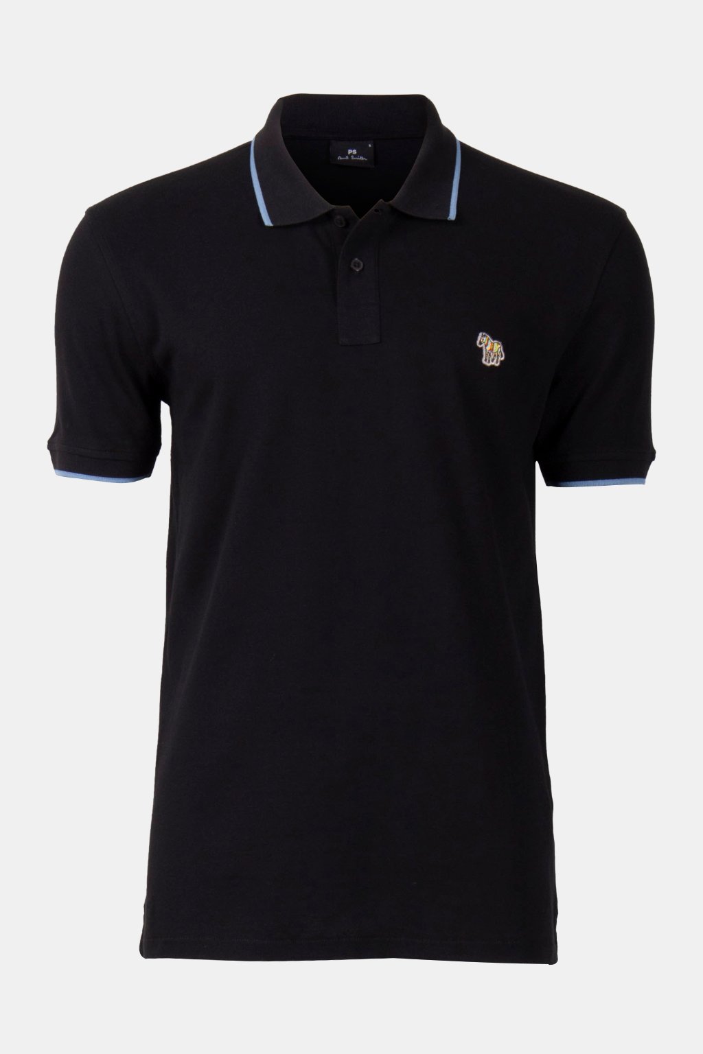 REG POLO SS ZEB BADGE BLACK 3