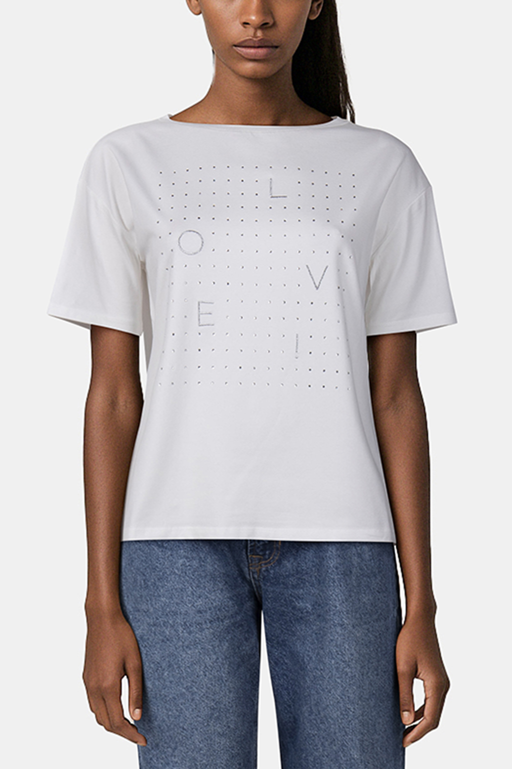 S.OLIVER T-SHIRTS OFF-WHITE by s. Oliver