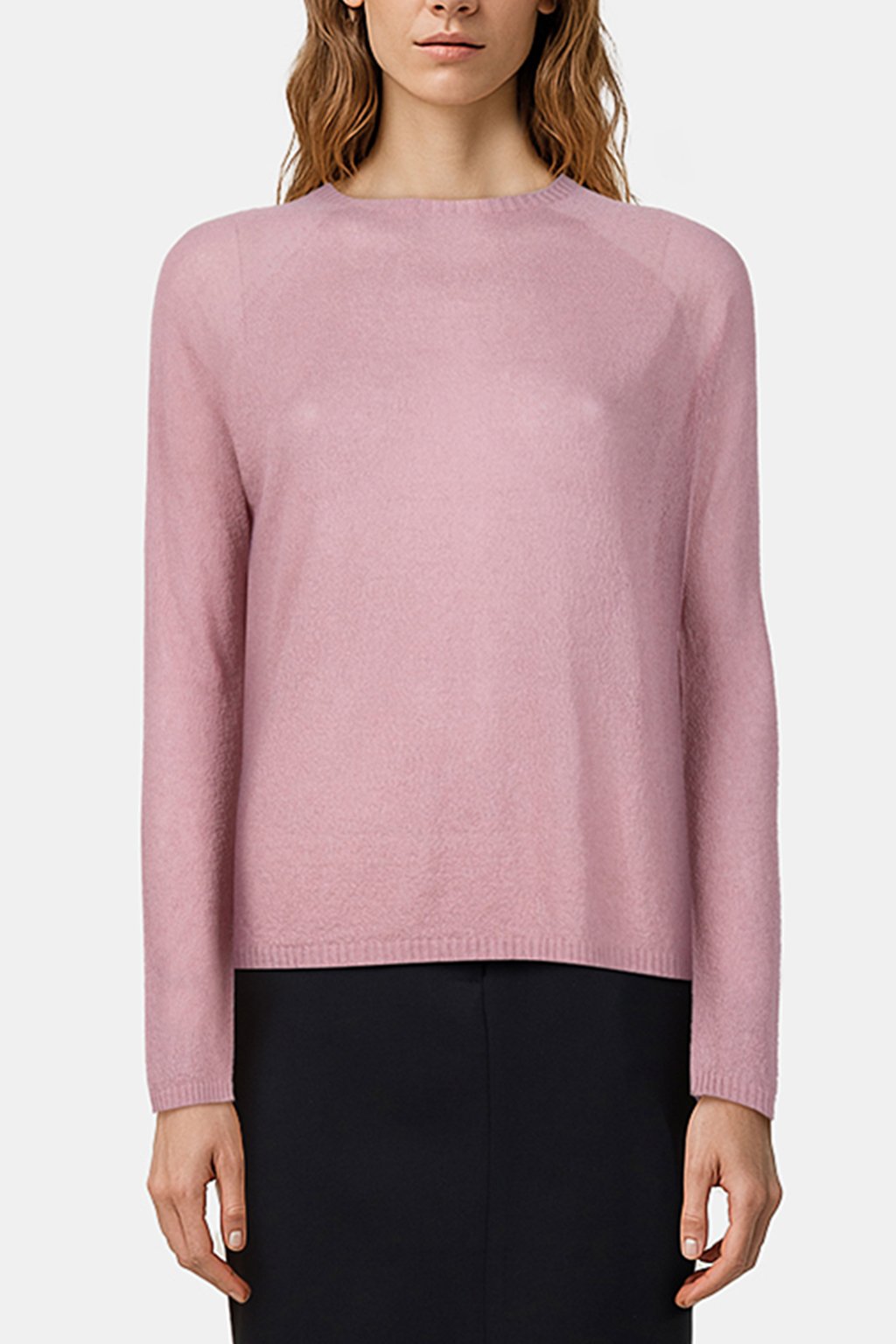 SUPERLIGHT CREW NECK WOODROSE by Rich & Royal