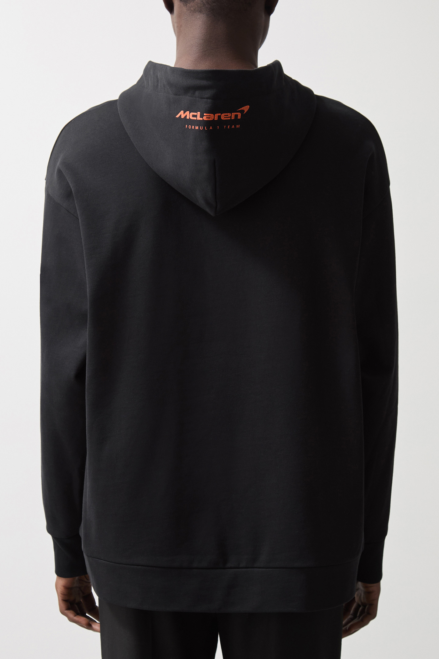 ZAK LS OVERSIZED MCLAREN RACING PRINTED HOODY BLACK 2