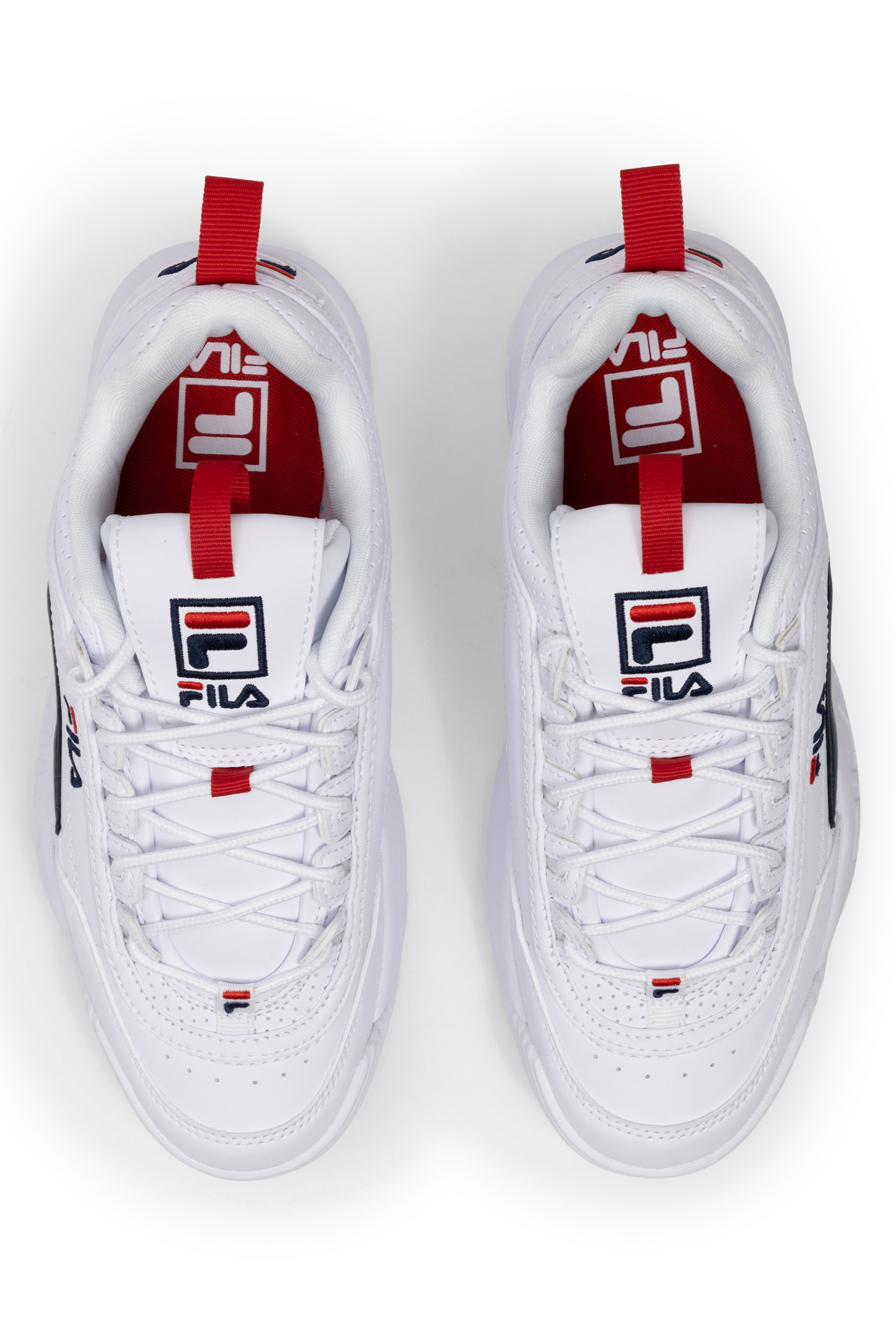 DISRUPTOR CB WMN WHITE-FILA NAVY 3