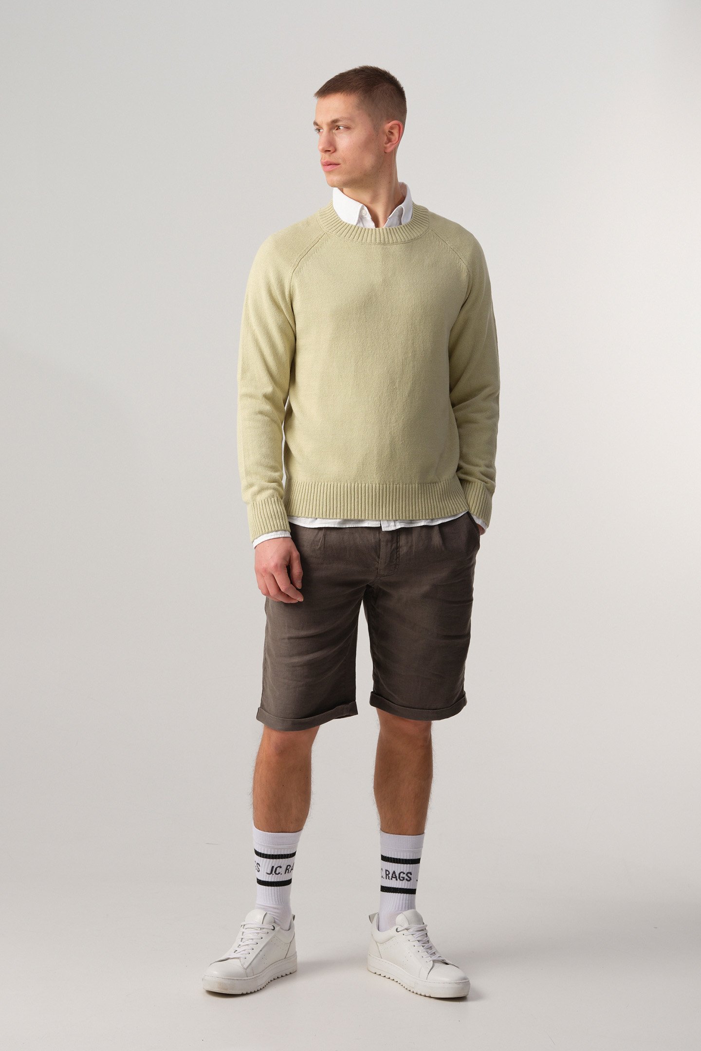 CALVIN TRUI RONDE HALS LINT by J.C. Rags