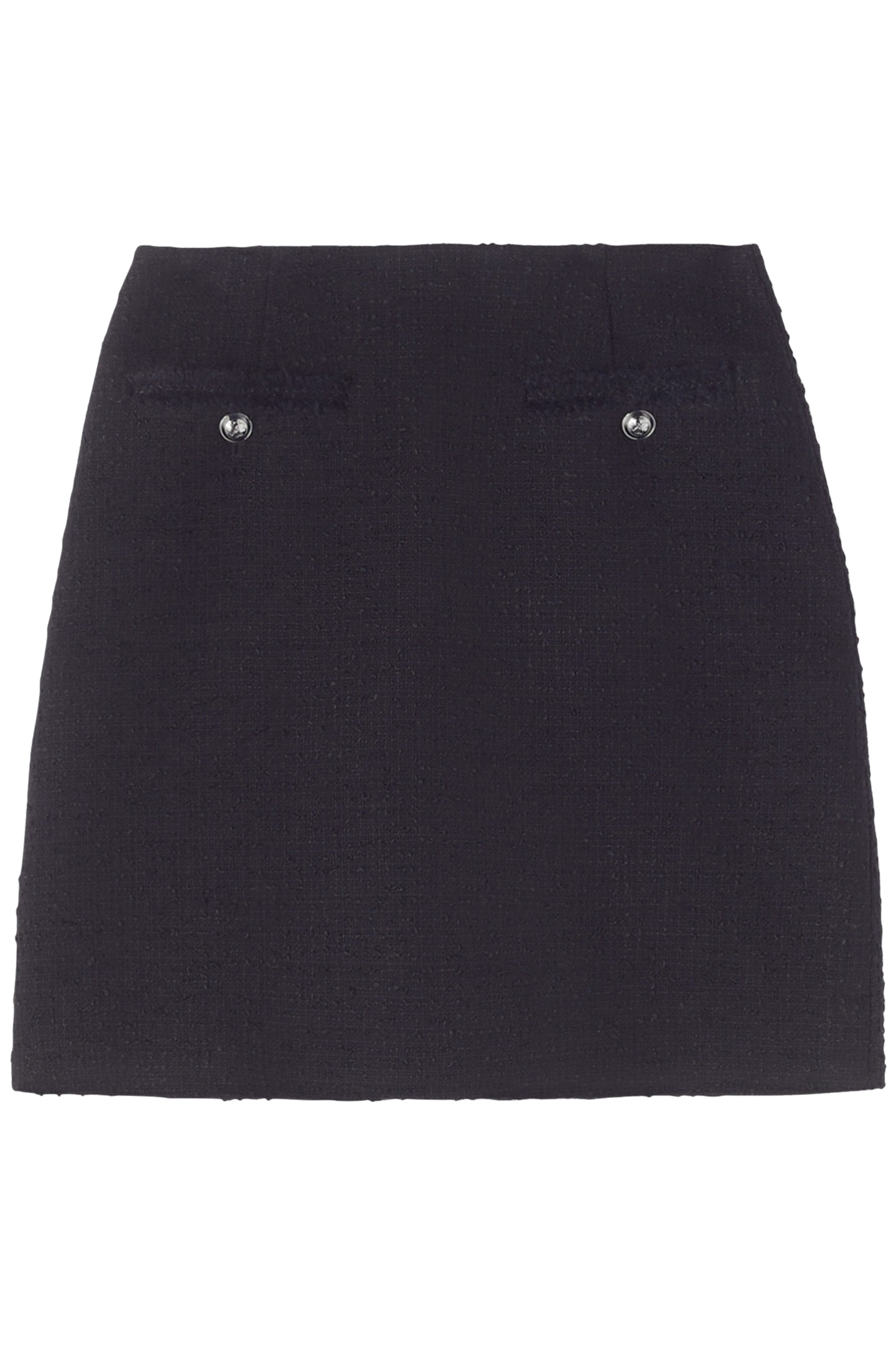 SK CHARLIE TWEED SKIRT BLACK 4