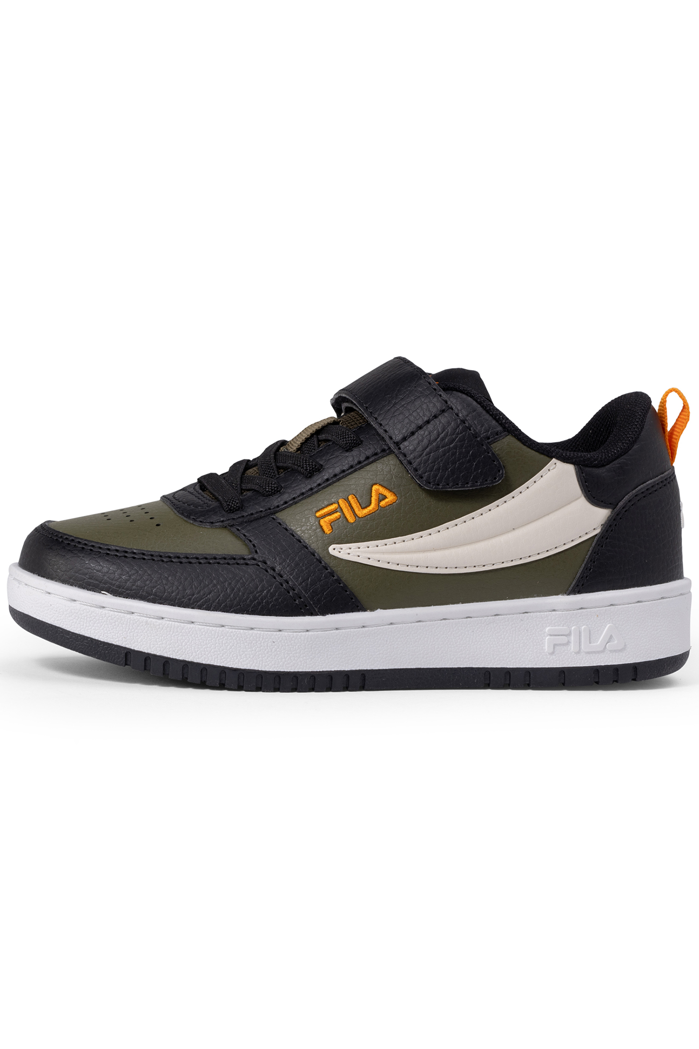 FILA REGA NF VELCRO KIDS UNISEX OLIVE NIGHT-BLACK 1