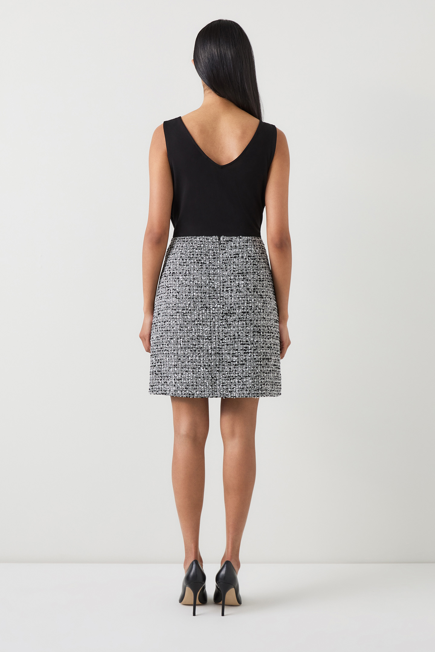 SK CHARLIE TWEED SKIRT MULTI COLOUR 3