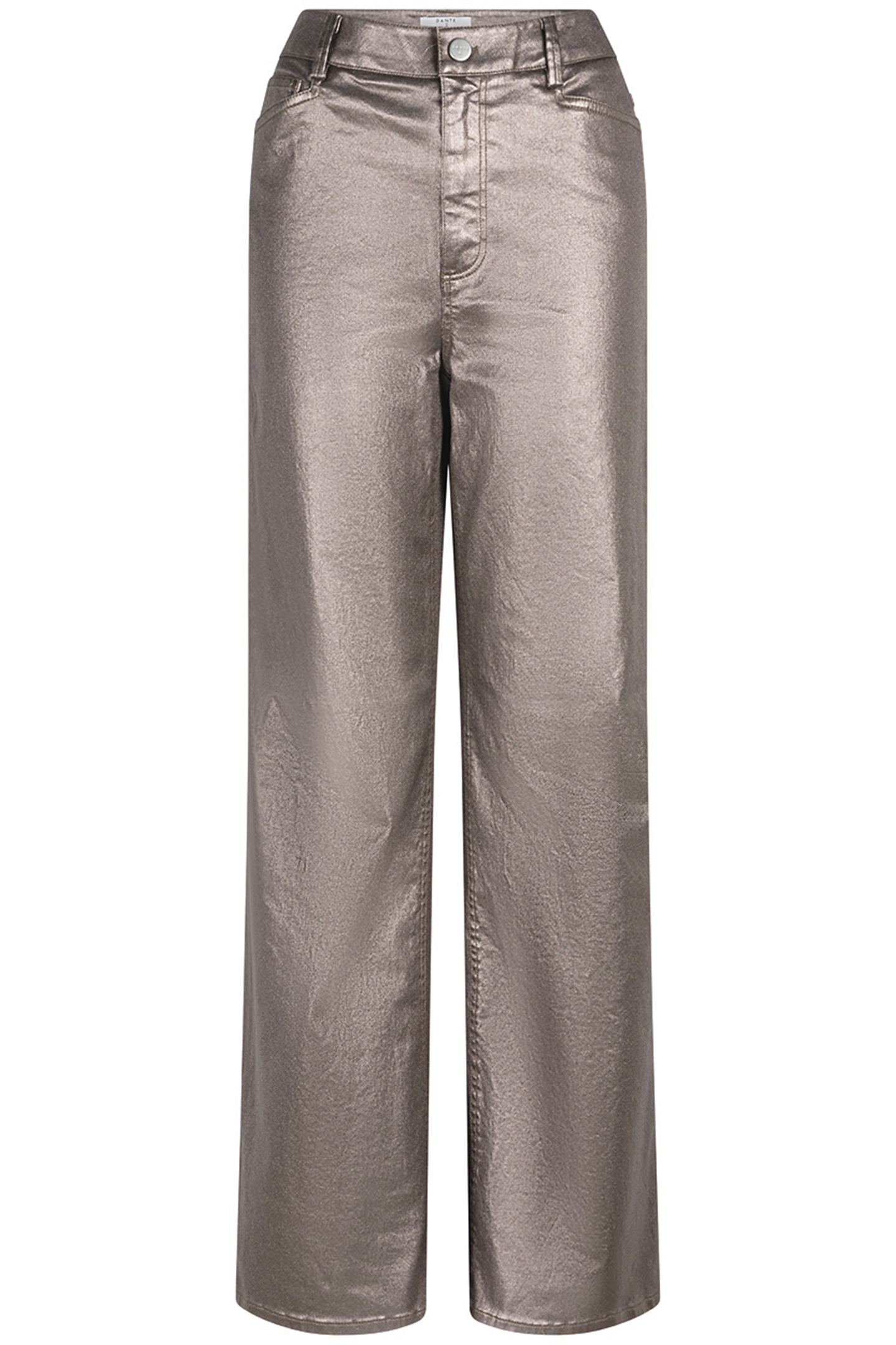BELLA METALLIC DENIM PANTS REDWOOD CLAY 3