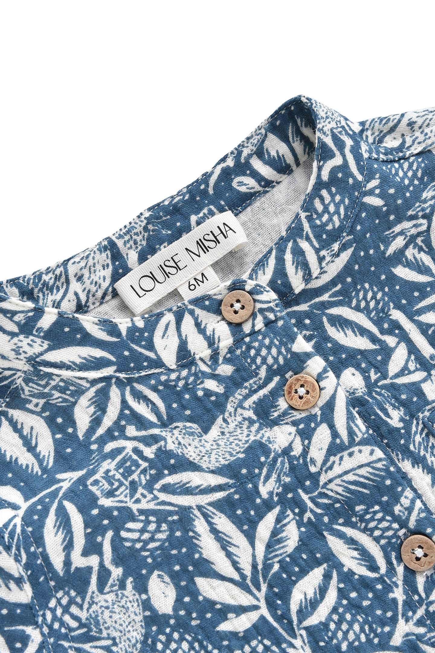 SHIRT AMANO INDIGO WOODLAND 5