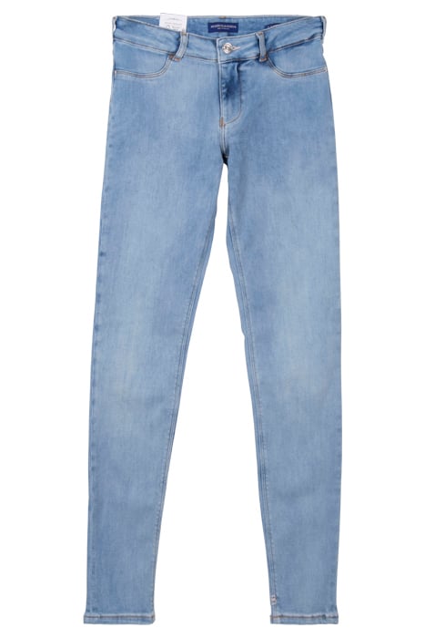 SEASONAL ESSENTIALS MILOU SKINNY JEANS — SHORE BLUE by Scotch & Soda