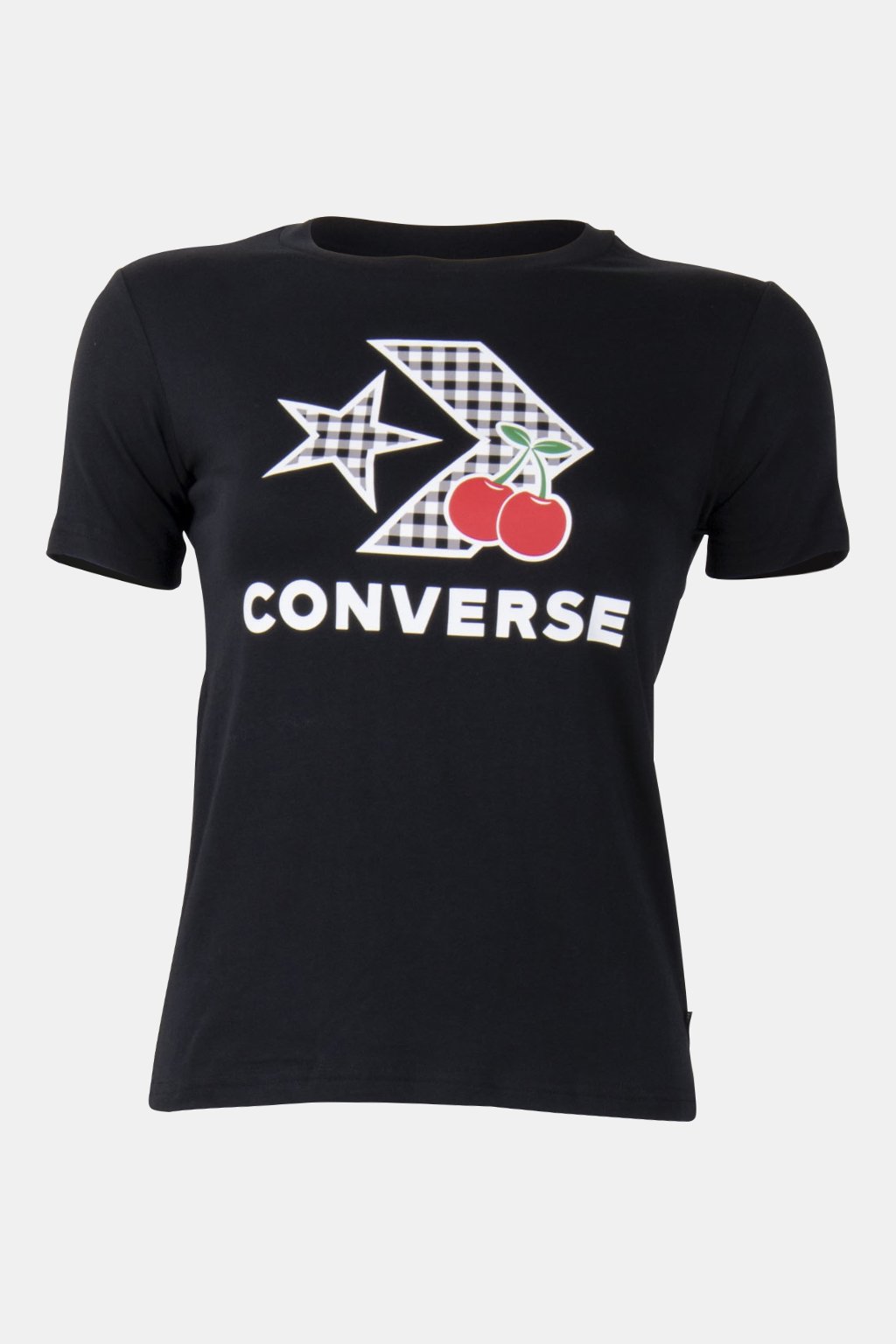 CHERRY STAR CHEVRON T-SHIRT CONVERSE BLACK 3