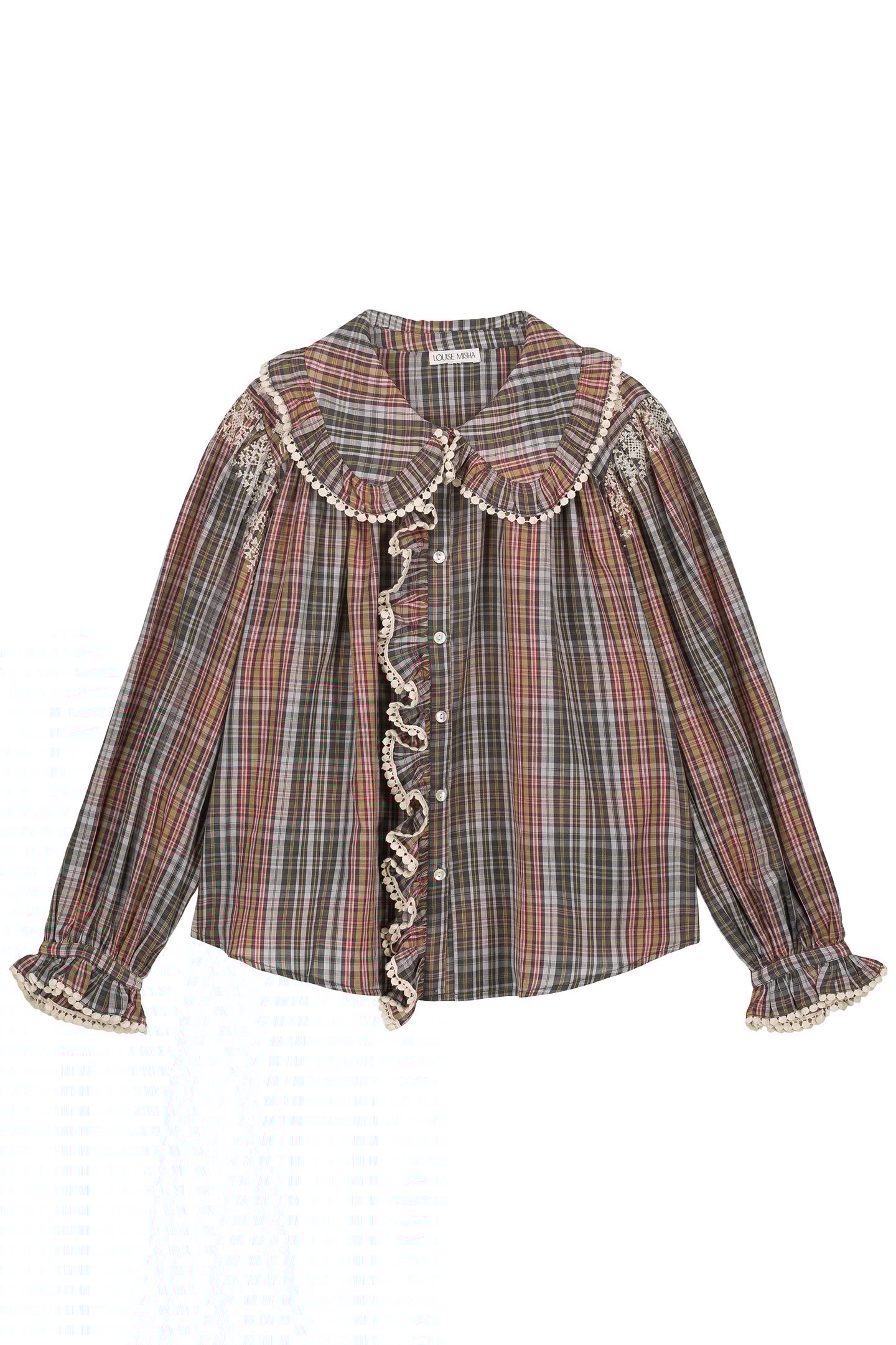 SHIRT JEAN GREEN CHECKS 2