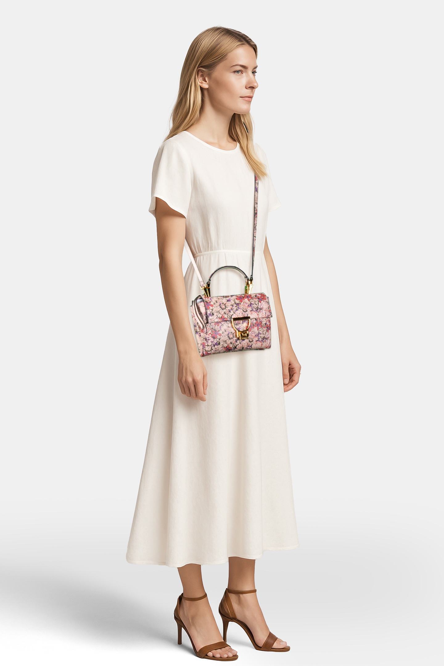 HANDBAG IN FLORAL PRINT 2