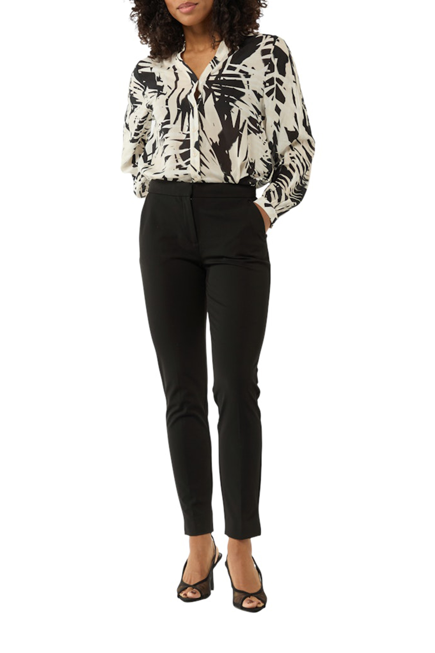 COMMA BLOUSES BLACK 2